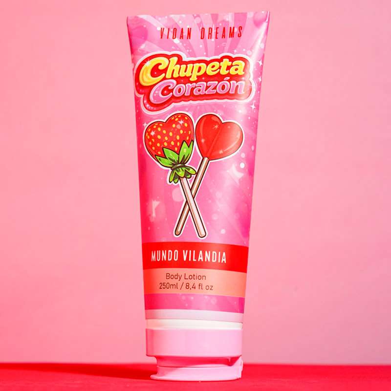 CHUPETA CORAZÓN - CREMA SHIMMER