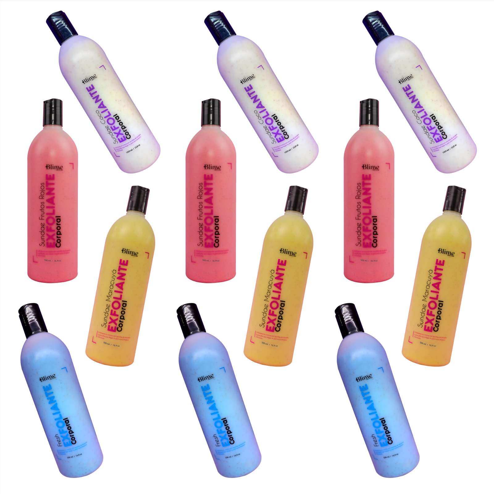 MEDIA DOCENA EXFOLIANTES 500ML