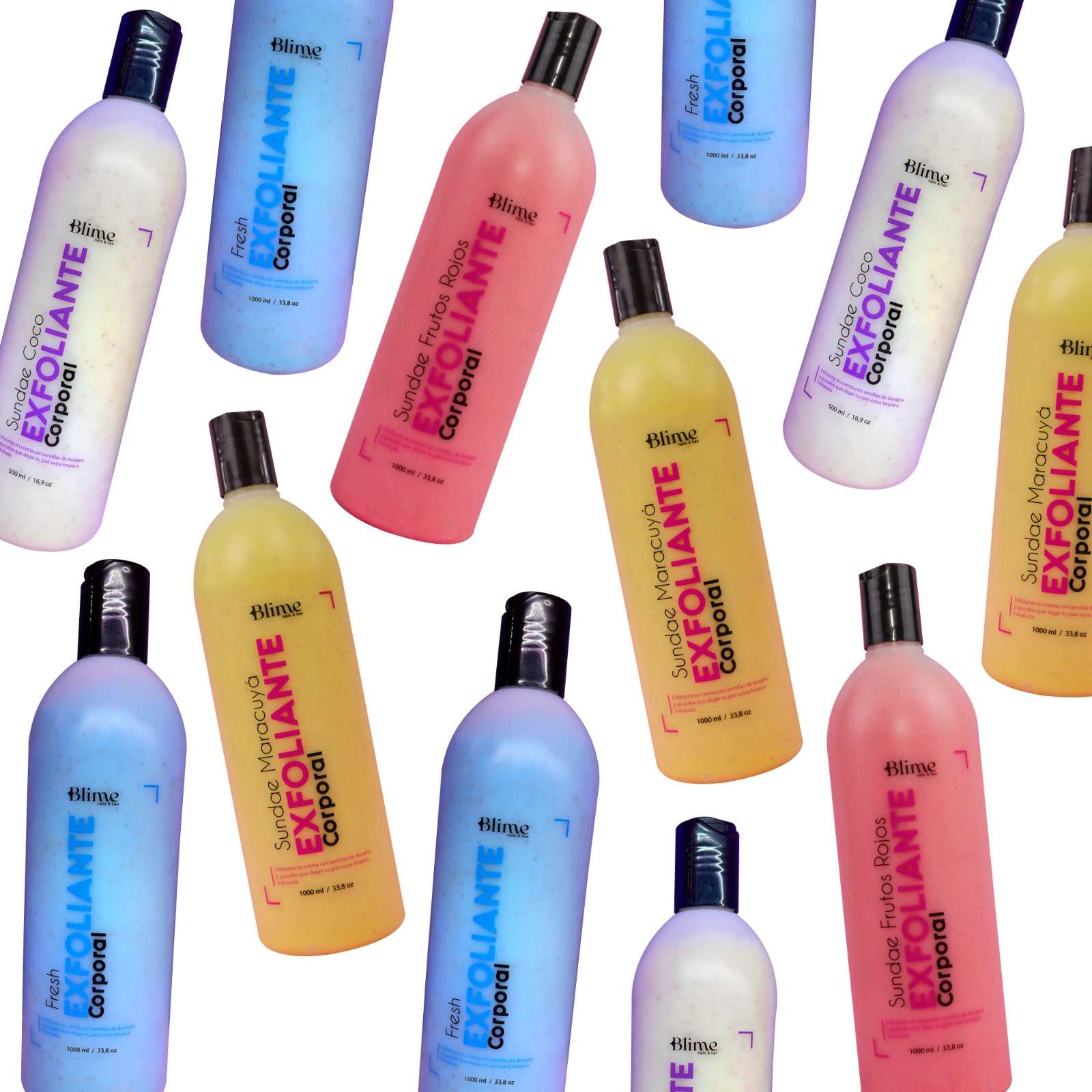 MEDIA DOCENA EXFOLIANTES 1000ML