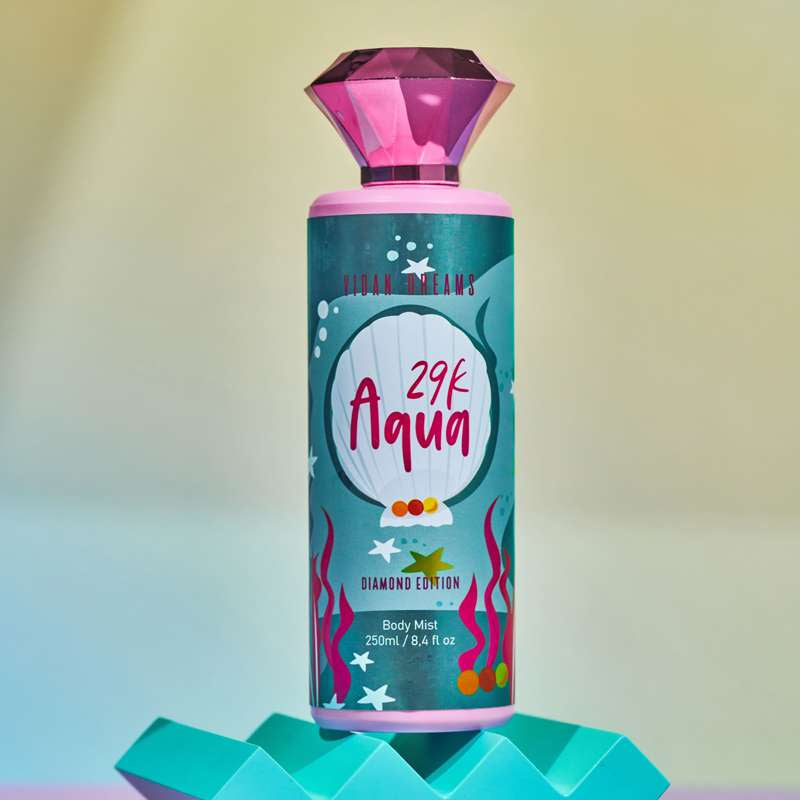29K AQUA- SPLASH DIAMOND