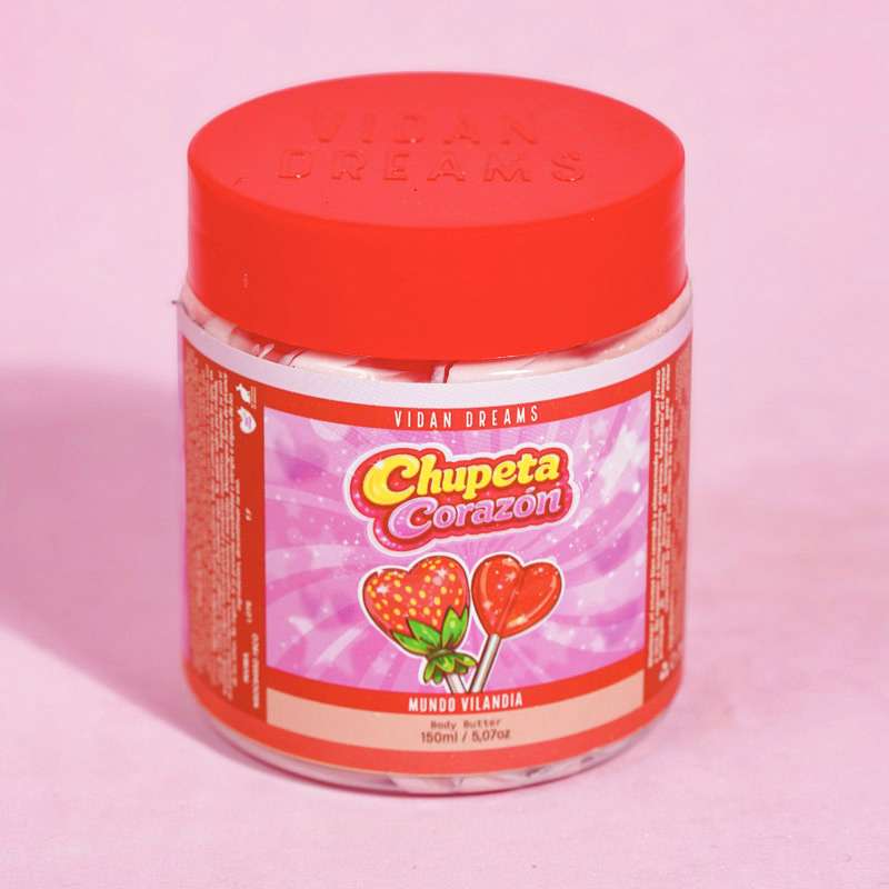 CHUPETA CORAZÓN - MINI MANTEQUILLA